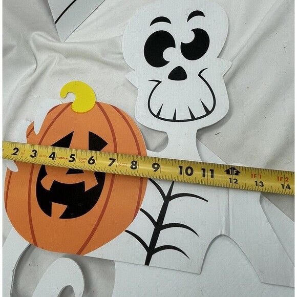 Halloween 3 Ghost Decorations Indoor Halloween Yard Sign Is Suitable For Outdoor - Picture 10 of 13